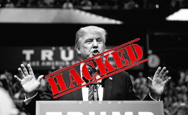 Trump hacked